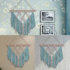 Check spelling or type a new query. Diy Macrame Woven Wall Hanging Tapestry Handmade Bohemian Art Wall Decor Office Decorative Tapestries Aliexpress