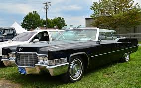 Image result for Sable Black 1969 Cadillac