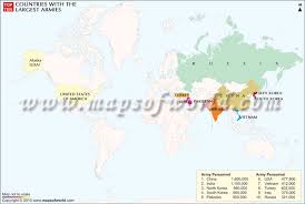 Largest Armies In The World Maps Charts Pinterest