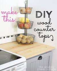 diy wood countertops