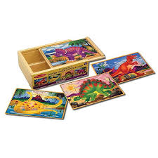 Check spelling or type a new query. Melissa Doug Dinosaur Jigsaw Puzzles Box Set