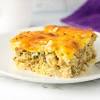 I love eggs and pretty much any combination of eggs, cheese, breakfast i make this at home and the family loves it, but instead of bacon….i used little bits of ham and instead of the scallions on top…i use potatoes o'brien (frozen. 1