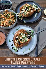 Chipotle Chicken Kale Sweet Potatoes Featherstone Nutrition Recipe Chipotle Chicken Chicken Kale Sweet Potato