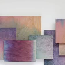 wooden aquarelle by studio meike harde plywood art furniture design wood art