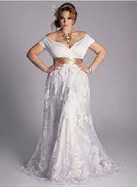 Beautiful Plus Size White Gold Dress Casual Wedding Dress Wedding Dresses Plus Size Plus Size Wedding Gowns