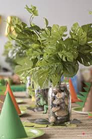 Dinosaur Birthday Party Ideas Birthday Party Tables Dinosaur Theme Party Dinosaur Party Centerpiece