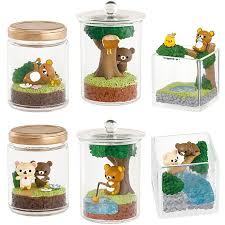 Rilakkuma Honey Forest Terrarium Blind Box Rilakkuma Terrarium Cool Inventions