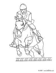 Coloring pages to download and print. Jeneres Coloring Pages Of Horses Jumping