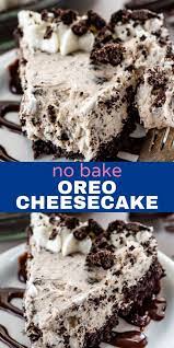 No Bake Oreo Cheesecake Recipe Crazy For Crust Recipe Oreo Cheesecake Recipes Baked Oreo Cheesecake Recipe Baking