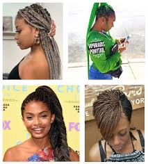 Choose a blonde shade and create the braids using your natural hair. 39 Latest Layered Micro Braids Styles 2019 With Micro Twists Styleuki