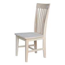International Concepts C465 Pair Of Tall Mission Chairs Unfinished Check This Awesome Product By Go Side Chairs Dining Unfinished Wood Chairs Dining Chairs
