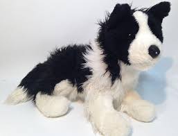 Black And White Dog Stuffed Animal Douglas Chase Border Collie Plush Dog Black White Stuffed Animal Cuddle Toy 14 Douglascuddletoy White Stuffed Animal Plush Dog Dog Stuffed Animal