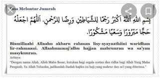 Menggunakan ihram bagi yang berhaji termasuk. Doa Ketika Melontar Jumroh Brainly Co Id