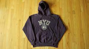 Vintage Vintage Nyu Hoodie Grailed