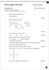 Gcse Grades 9 1 Maths Foundation Revision And Exam Practice Book For Aqa Example Question Paper Scholastic Shop