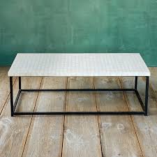 10 Easy Pieces Tile Coffee Tables Gardenista Mosaic Coffee Table Tiled Coffee Table Coffee Table