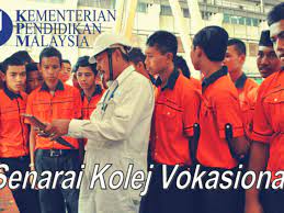 Kolej vokasional adalah institusi pengajian latihan kemahiran yang menawarkan dua program iaitu peringkat sijil (sijil vokasional malaysia) dan diploma. Senarai Kolej Vokasional Dan Kursus Yang Ditawarkan