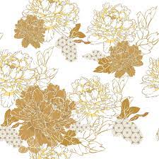 Affordable and search from millions of royalty free images, photos and vectors. Chinese Flower Pattern Vector Gold Floral Background Peony Flower Background Chinese Floral Flower Chinese Flowers Floral Stock Images Floral Background