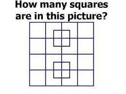 Check your formula knowing that the (2) suppose the first number in an arithmetic sequence is 5 and each term in. Four How Many Squares Are There Puzzlersworld Com
