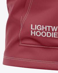 It includes realistic mockups and flat designs in different angles from frontal to perspective and isometric views. Men S Lightweight Hoodie T Shirt Front View In Apparel Mockups On Yellow Images Object Mockups