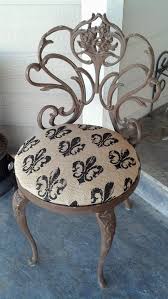 Pin By Persephone On Shabby Chic Wrought Iron Chairs Iron Chair Wrought Iron Patio Chairs