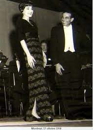 Maria Callas With Maestro Nicola Rescigno Musica Classica Cantores Musica
