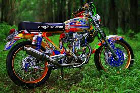 Foto dan gambar modifikasi kawasaki ninja drag thailand fairing kr. Gambar Modifikasi Motor Drag Animasi Radea