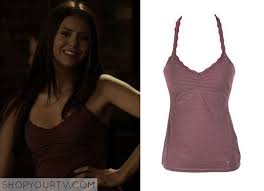 The Vampire Diaries 1x10 Fashion Clothes Style And Wardrobe Worn On Tv Shows Vampire Diaries Fashion Vampire Diaries Outfits Elena Gilbert Style