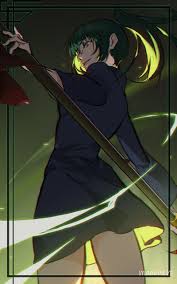 Since the shibuya incident, maki has gotten a lot of fans and has also powered up tremendously. Maki Zenin Jujutsu Kaisen 1600x2560 Animewallpaper