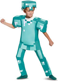 Turtle armor and squid armor can now be sold by merchants in the. Disguise Costumes Minecraft Armor Deluxe Costume Blue Small 4 6 Amazon Ca Clothing Shoes Accessories