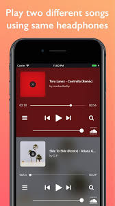 Pin On Splitcloud Double Music Player For Ios