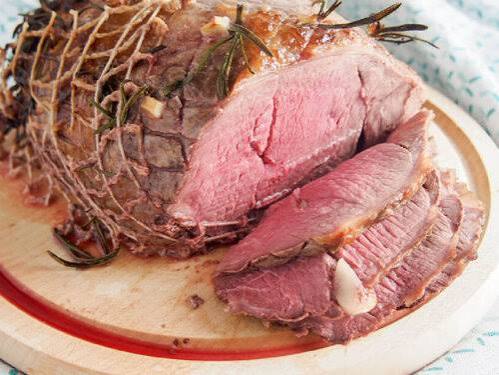 Roast lamb