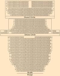 Gielgud Theatre Seating Plan