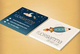 Square business cards are a popular trend this year. Square Shape Business Cards Indus Advertising Llc