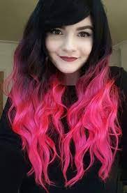 45 Best Ombre Hair Color Ideas 2021 Guide Black Hair Dye Pink And Black Hair Pink Ombre Hair