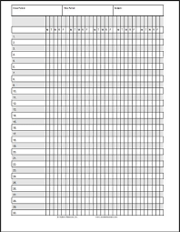 Diy Classroom Attendance Book Free Printable Pages