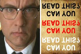 Teach you to quickly say the alphabet backwards by. Can You Read Upside Down And Backwards