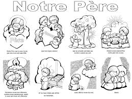 Le Notre Pere A Colorier Le Blog De Jackie En 2020 Je Vous Salue Marie Ecole Du Dimanche Priere Notre Pere