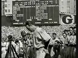 His streak of playing in consecutive games was broken only recently by cal ripkin. Lou Gehrig S Farewell Speech Today I Consider Myself The Luckiest Man On Earth Farewell Speech Lou Gehrig Lucky Man