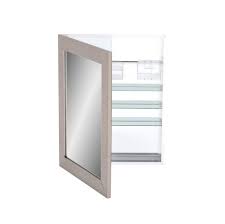 Home Decorators Collection 24 In W X 30 In H Fog Free Framed Recessed Or Surface Mount Bathroom Medicine Cabinet In Brushed Nickel 45427 The Home Depot Surface Mount Medicine Cabinet