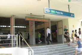 Land price s$840.86 psf ppr. Main View Of Entrance Exit B Pasir Ris Mrt Station Ew1 Building Image Singapore
