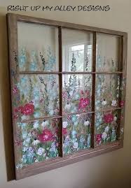 Painted Window Ideassold Window Ideaswindows And Artideas Artprojects Window Crafts Window Pane Art Window Decor