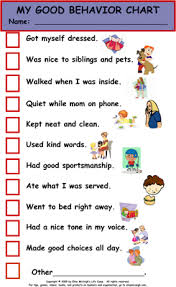 behavior middle school online charts collection