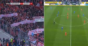 Have your say on the game in the comments. Both Teams Pass Ball Amongst Themselves For Last 15 Minutes After Bayern Munich Fans Unfurl Hate Banner At Hoffenheim Owner Mothership Sg News From Singapore Asia And Around The World