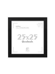 Moldura Quadro 25x25 cm Posters C Acetato - PRETA - iFRAMES Decoração -  Fabricante de Molduras e Quadros