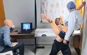 The Cuckold the Wife and the Gynecologist Naughty at the Ultrasound