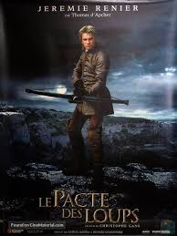 le pacte des loups le pacte des loups brotherhood of the wolf 2001 french movie poster jerem brotherhood of the wolf movie posters french movie posters