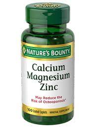 Check spelling or type a new query. Calcium Magnesium Zinc 100 Coated Caplets Nature S Bounty Be Your Healthy Best