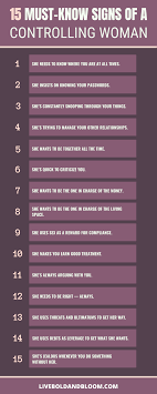 However, sometimes, women can be as controlling as men in relationships. 15 Signs Of A Controlling Woman