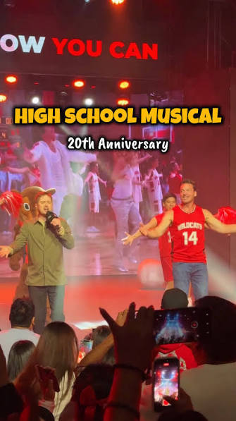 Celebrating 20 years of High School Musical, with @mrgrabeel and @bart_johnson who played Ryan and Coach Bolton. In fact, Peru is the first country in Latin America to bring them here! , ❤️ ...